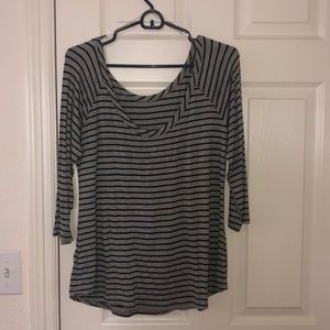 Grey long sleeved shirt